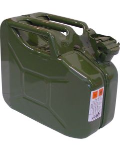 Jerrycan metaal 10 liter GROEN